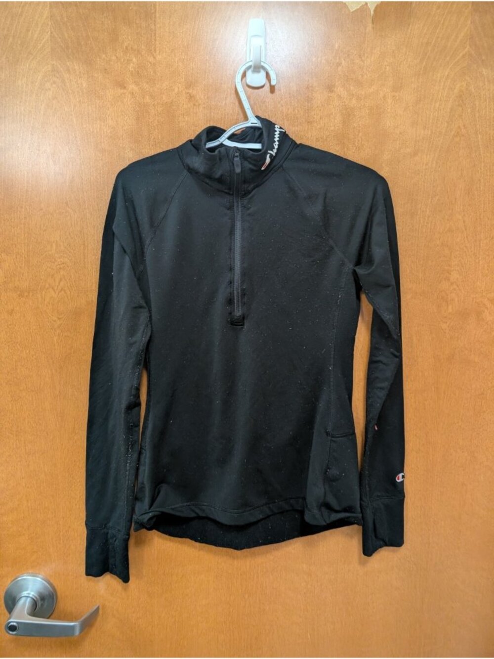 Champion Set Authentic Athleticwear Compression Stretchy Top Bottom S Black - Picture 2 of 14